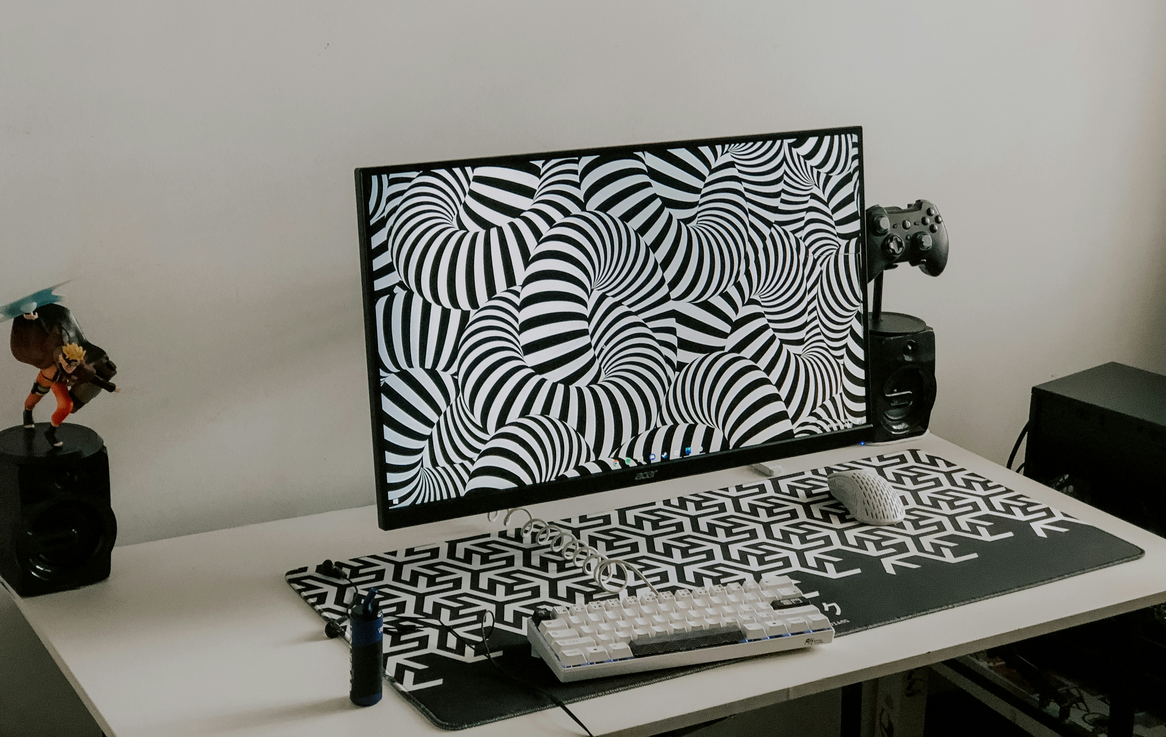 Black and white computer