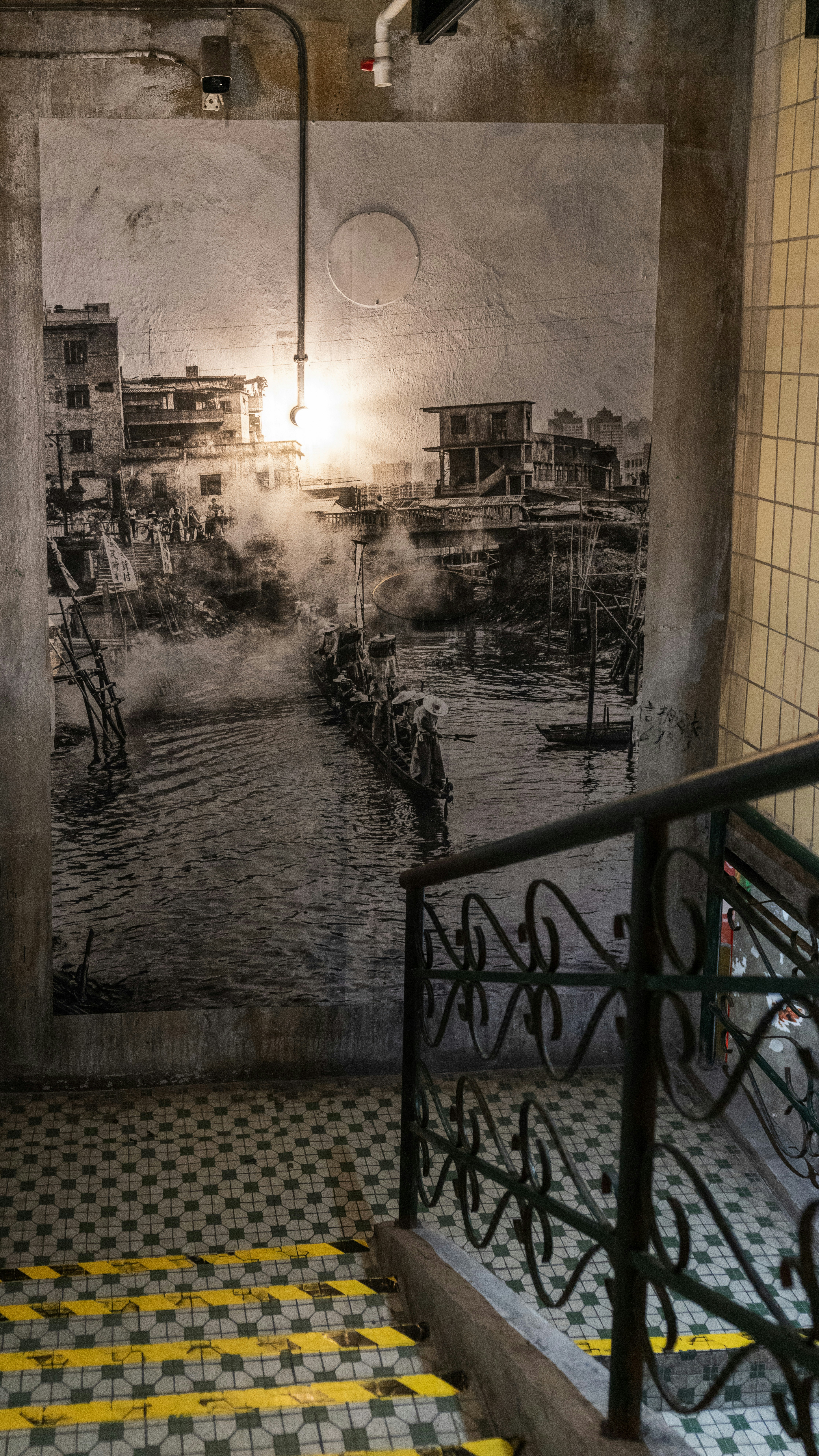 a view of a city from a window