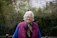 an old woman with glasses