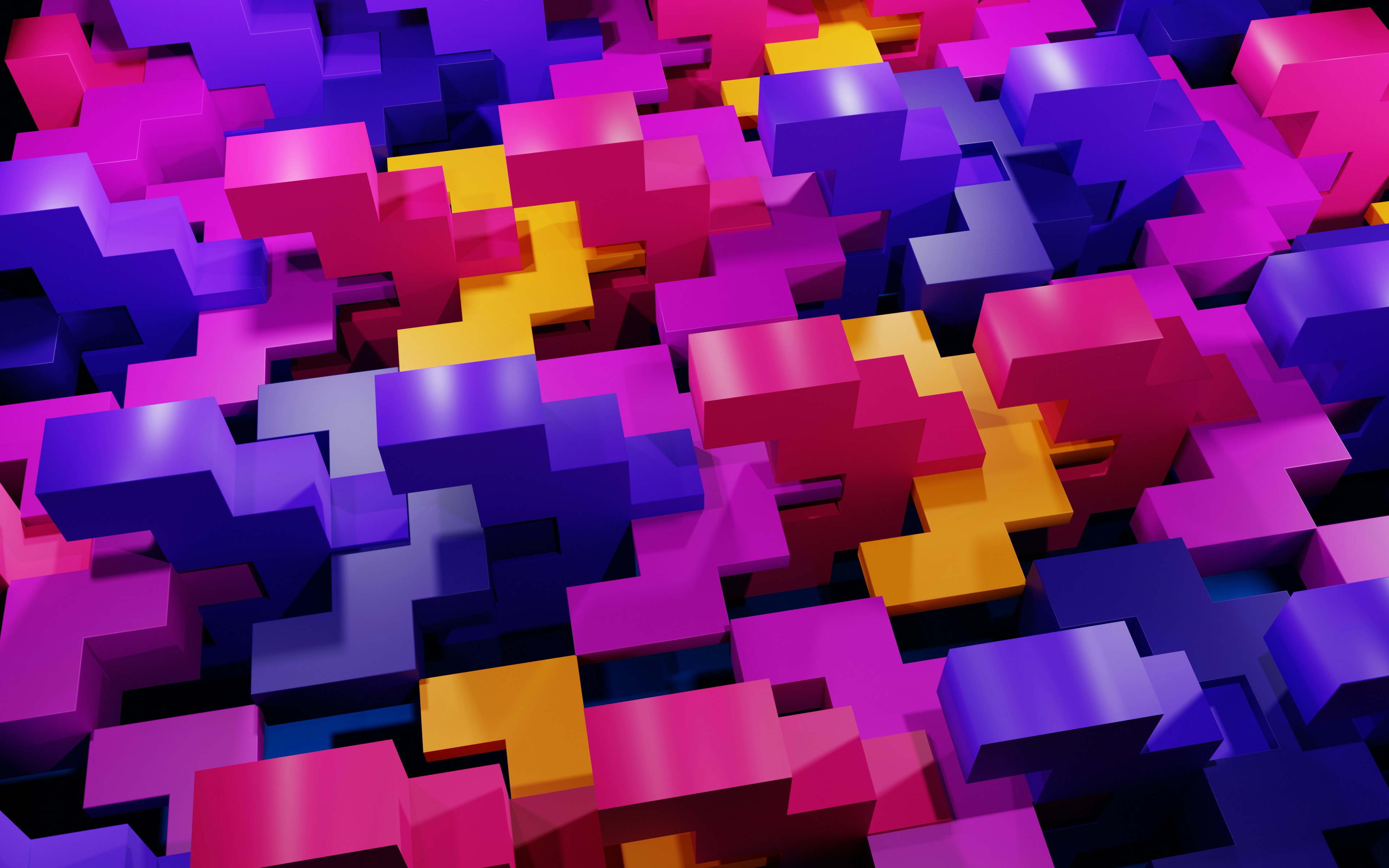 a group of colorful blocks