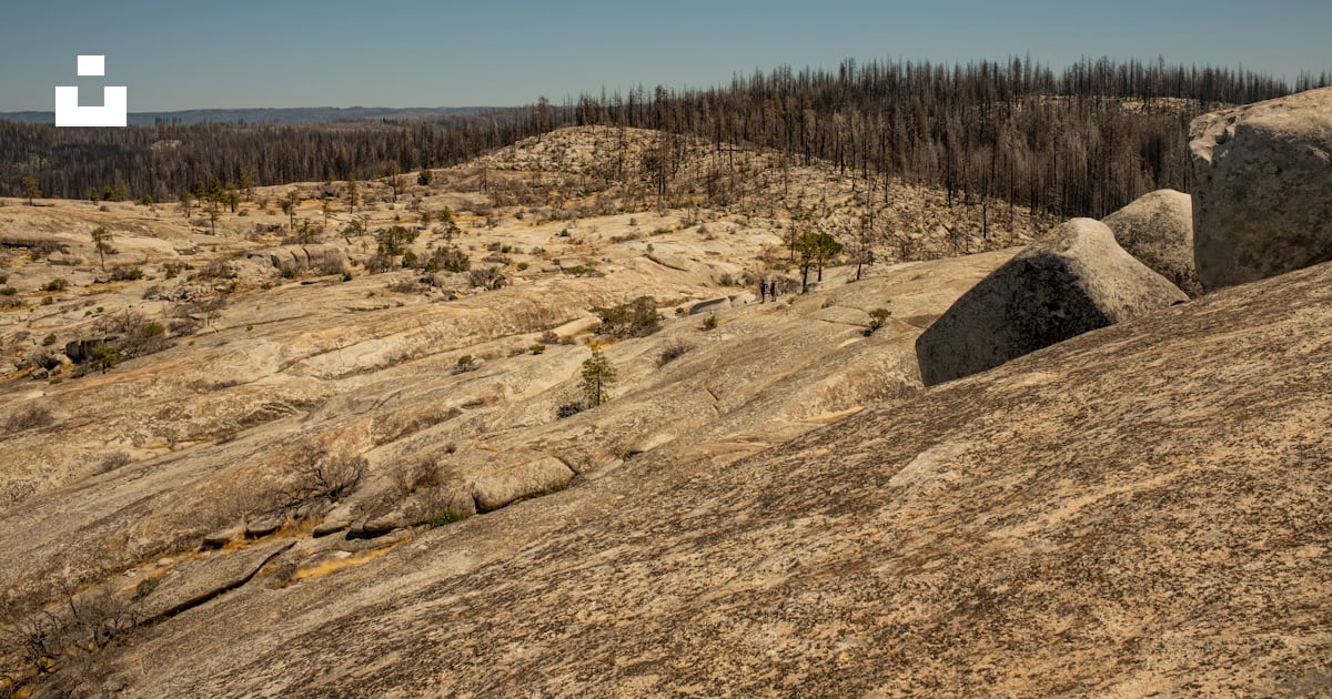 A landscape with rocks and trees photo – Free Bald rock Image on Unsplash