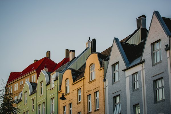A row of houses — Bergen, Norway