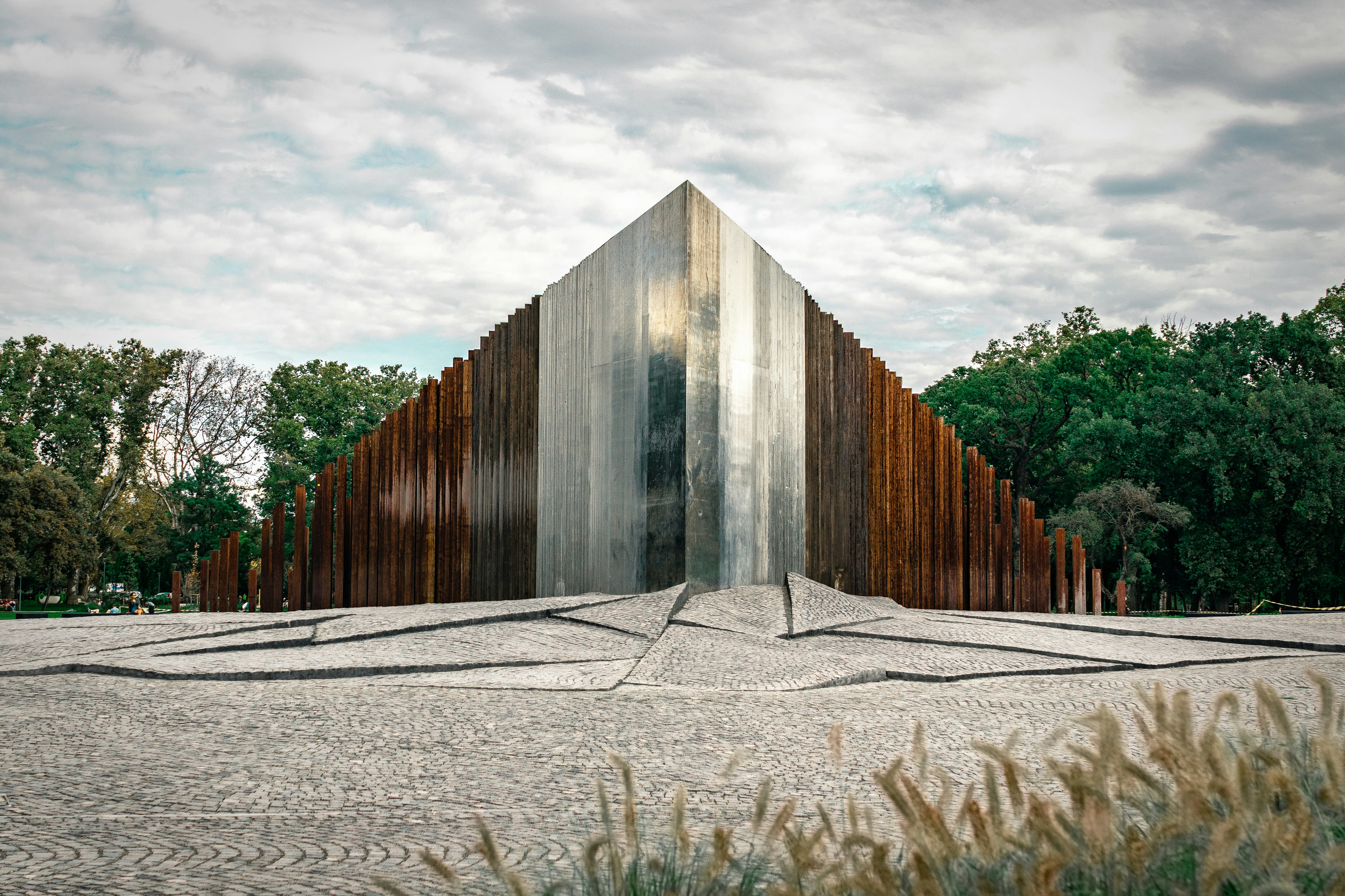 A large pyramid with trees around it photo – Free Budapest Image on ...