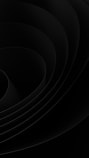 a black circle with a black center