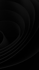 a black circle with a black center