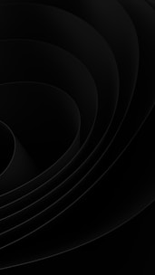 a black circle with a black center