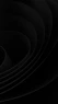 a black circle with a black center