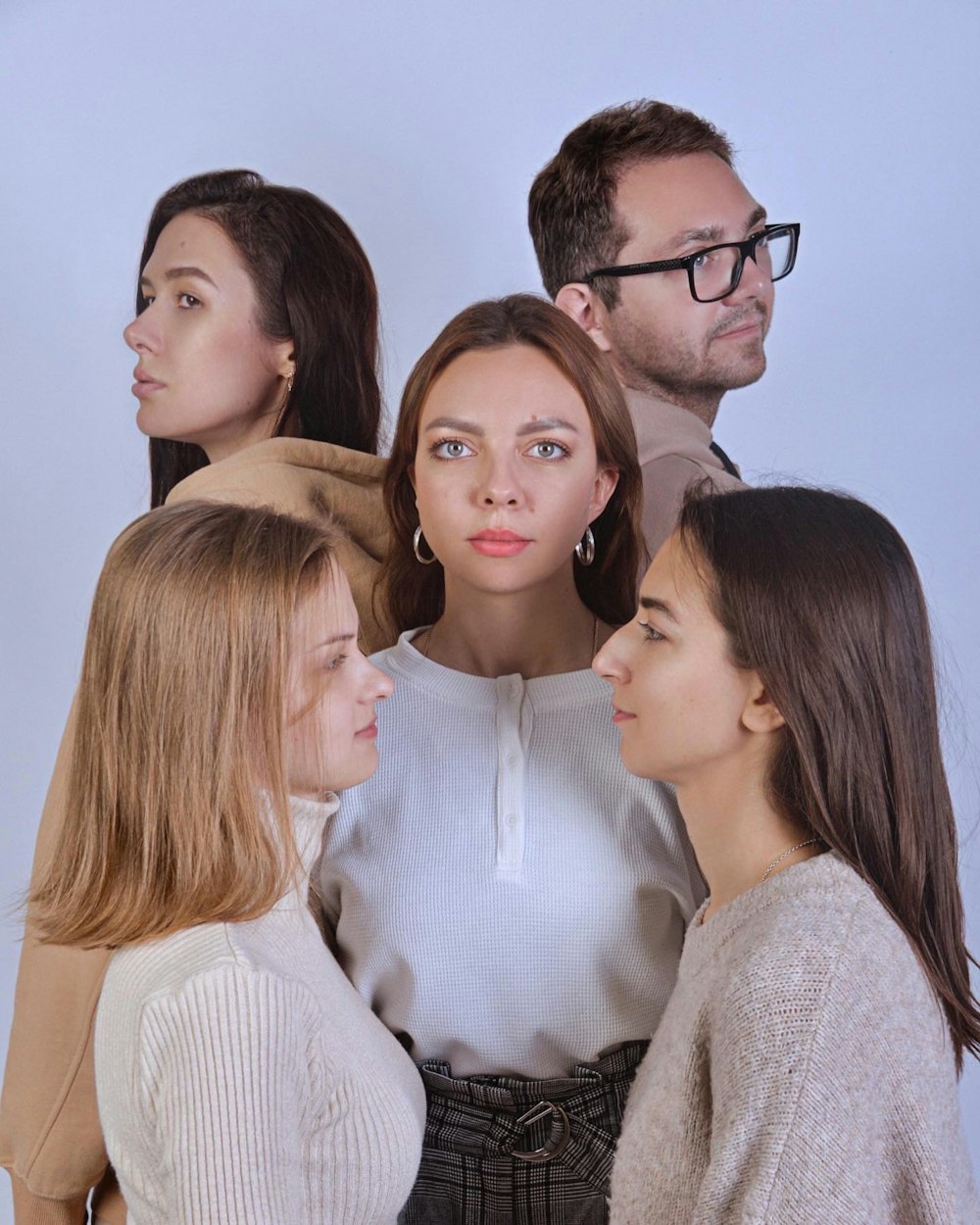 a group of people posing for a photo