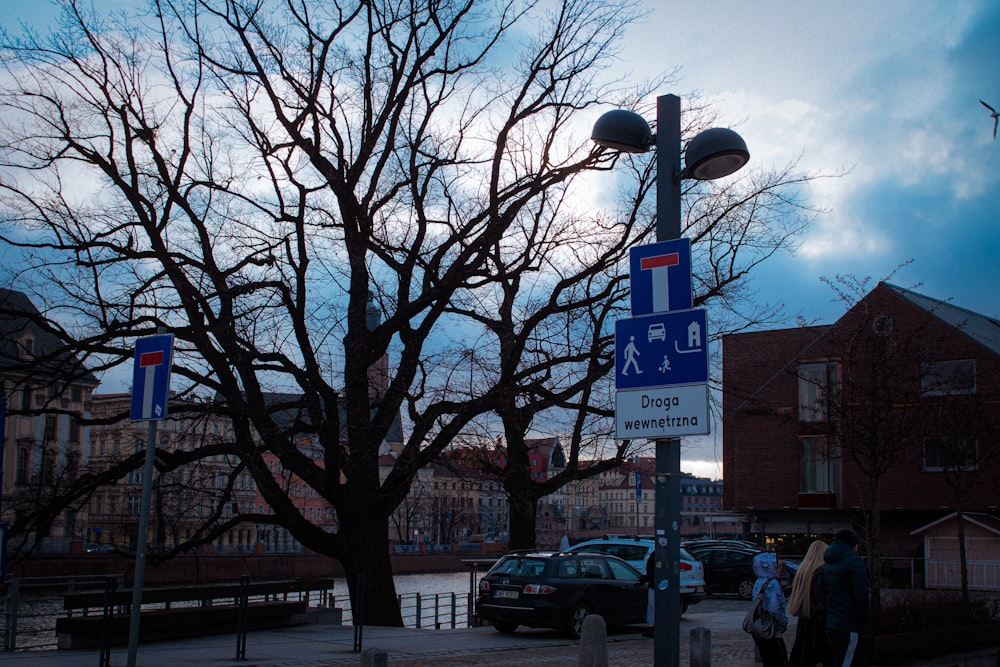 a street sign on a pole