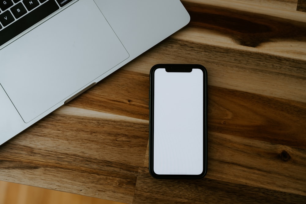 a cell phone on a table