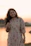 a person in a floral dress