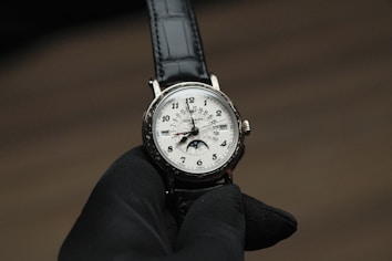 a person wearing a watch