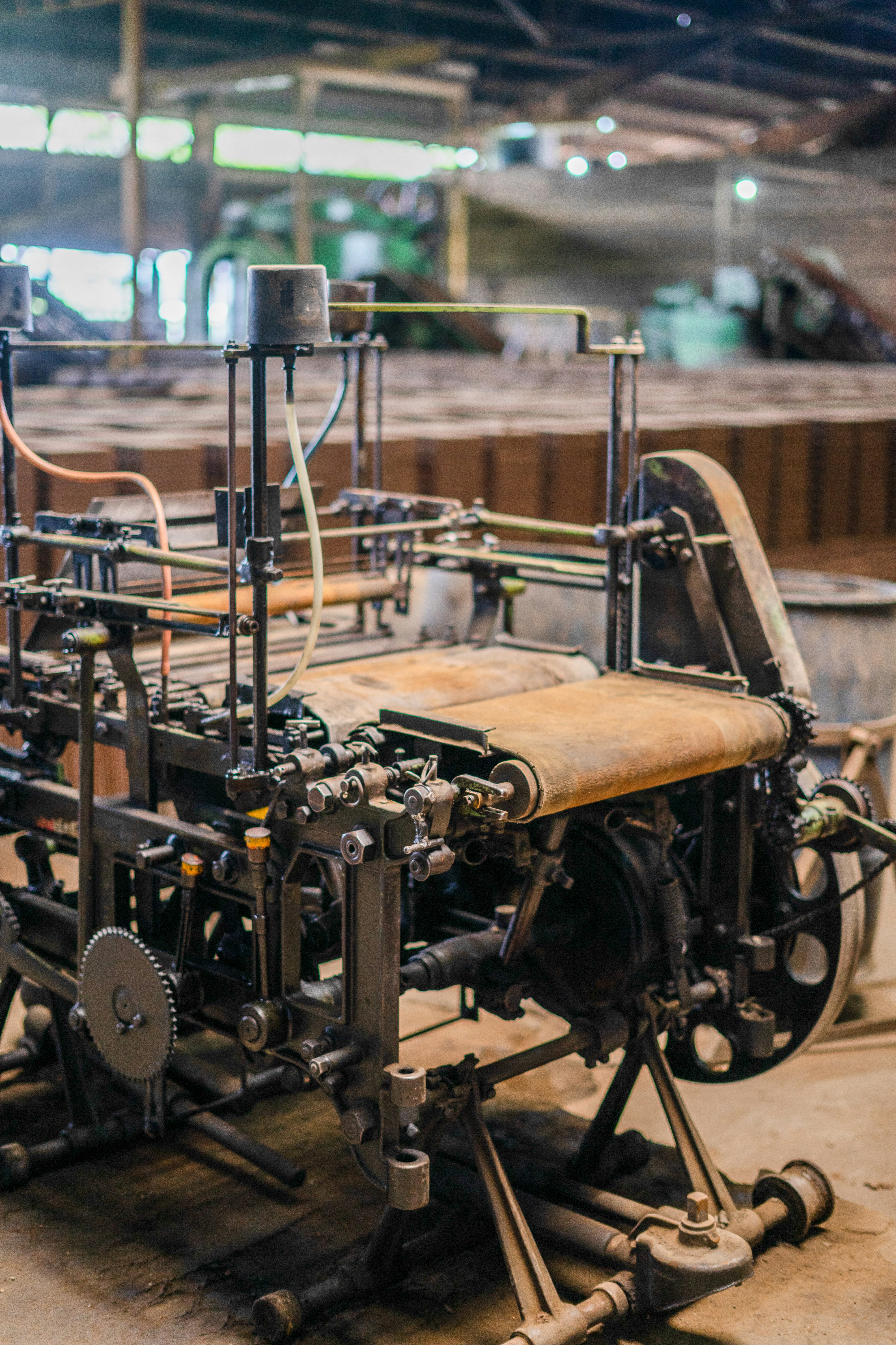 a machine on the table
