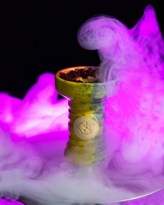 a purple and yellow unicorn