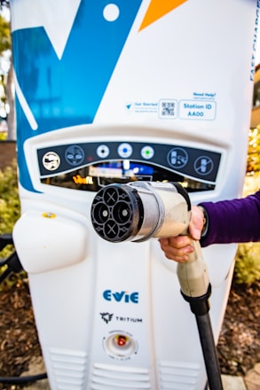 a person holding a camera