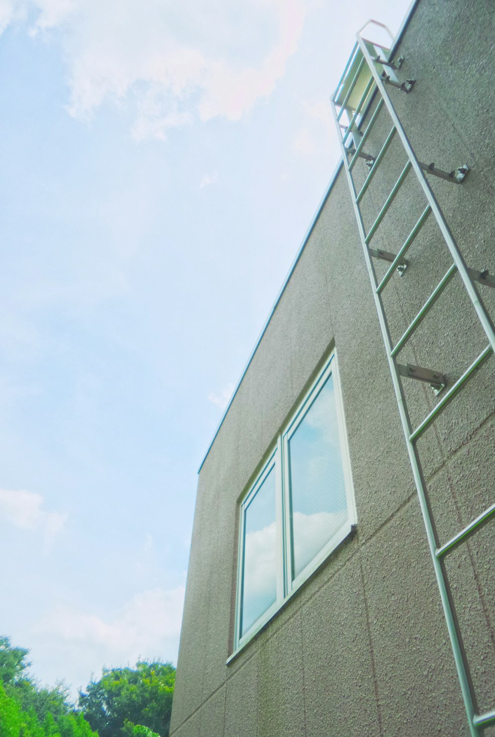 a building with a window