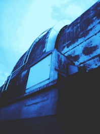 Modern engineering blueprint with dark tones background and structural elements.