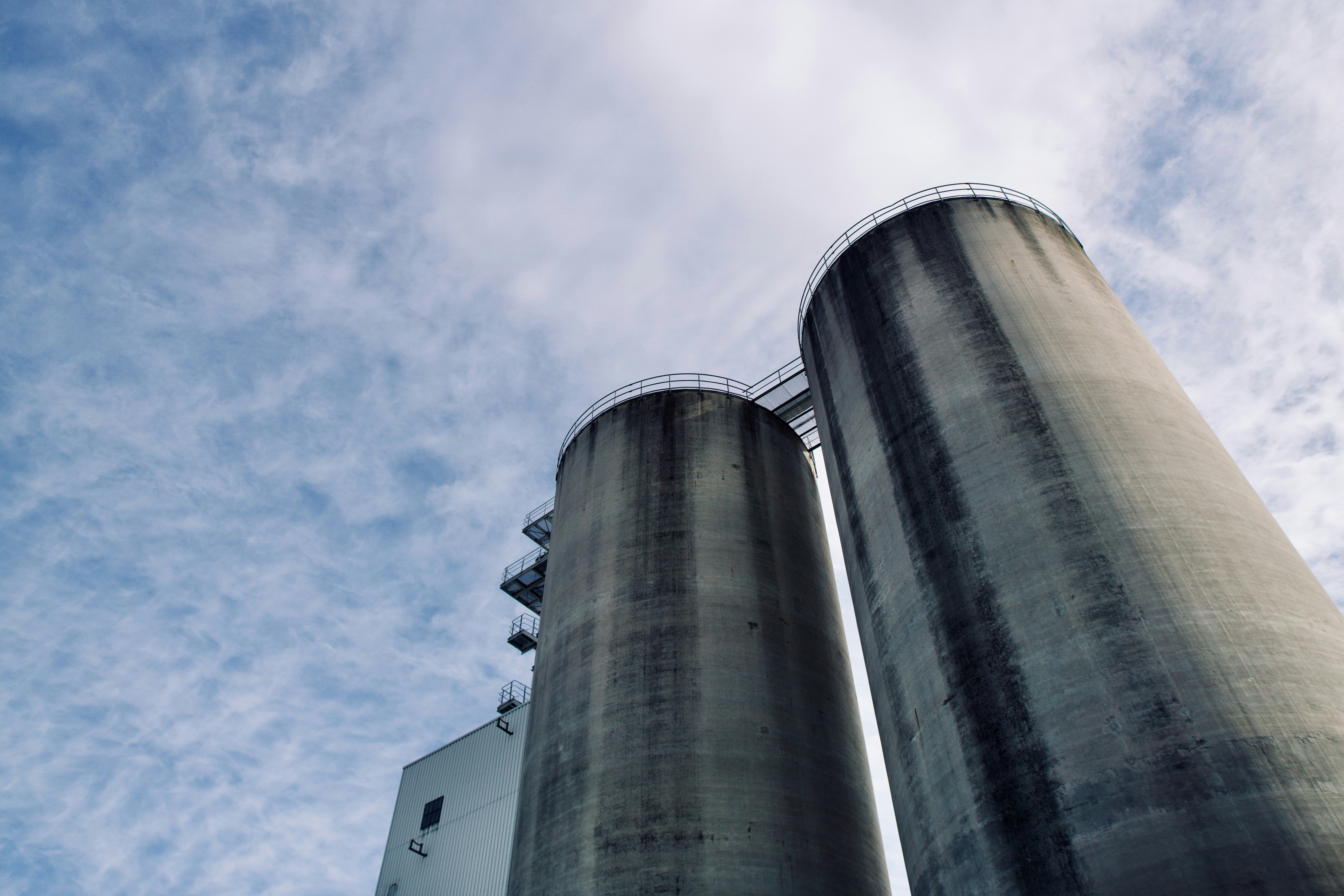 Industrial silo cleaning.