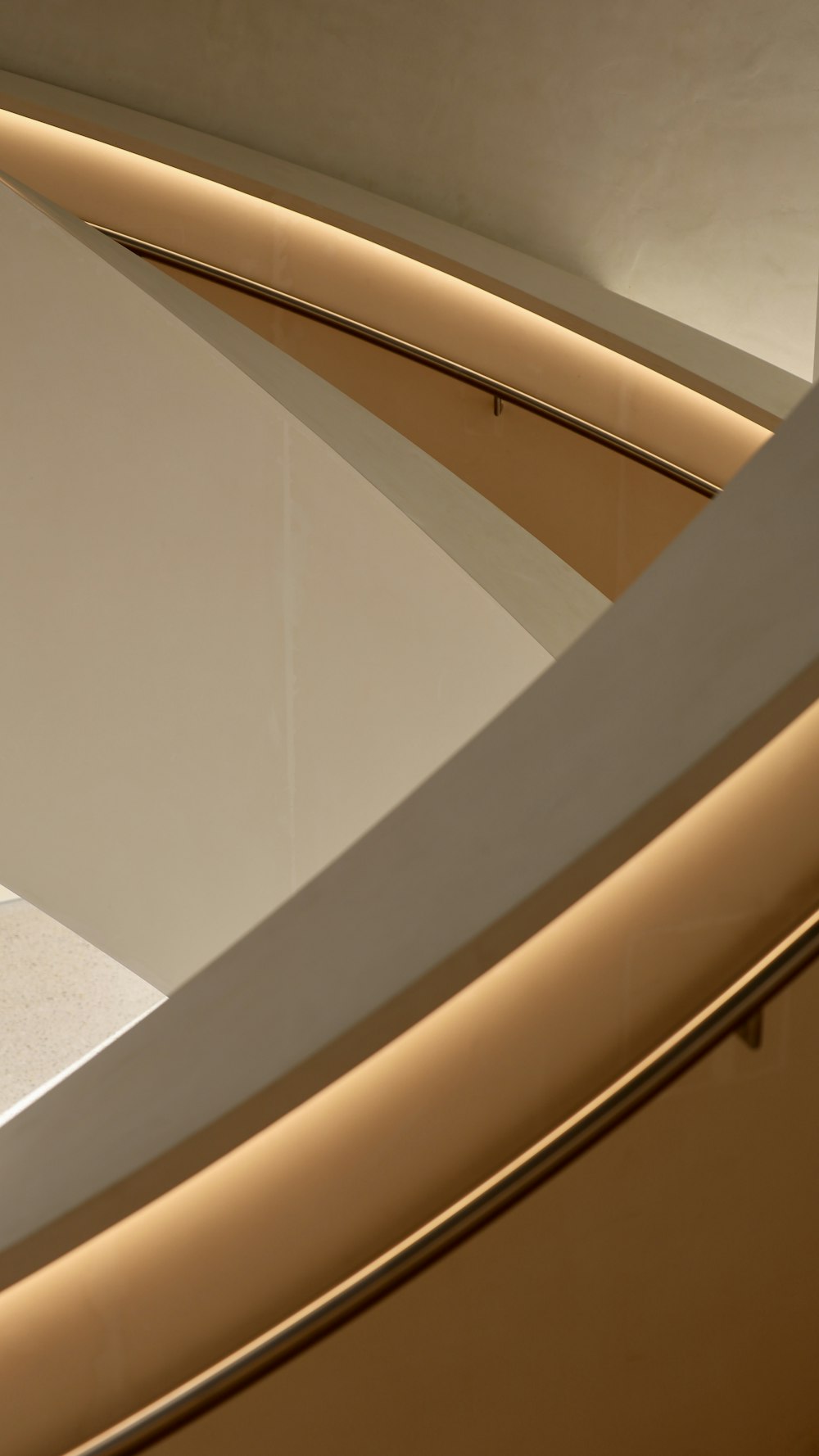 a close-up of a staircase