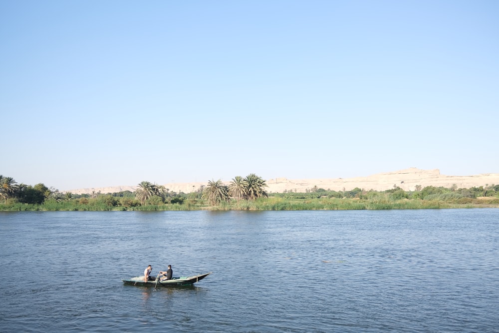 a boat on the water