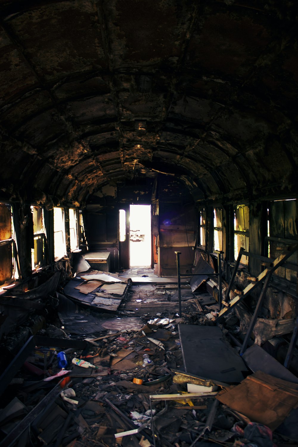 a room that has been destroyed