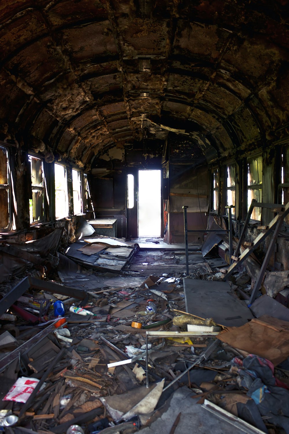 a room that has been destroyed