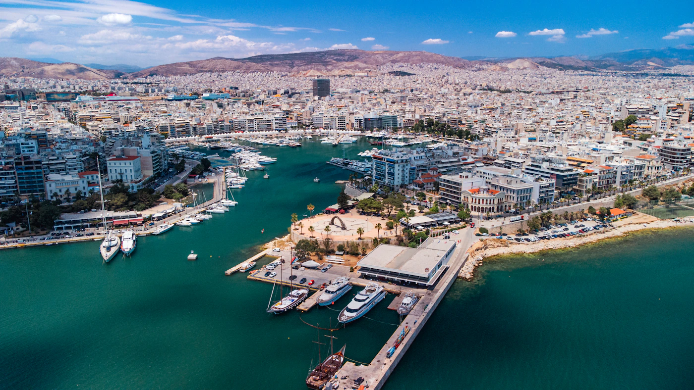 Destination view representing Piraeus