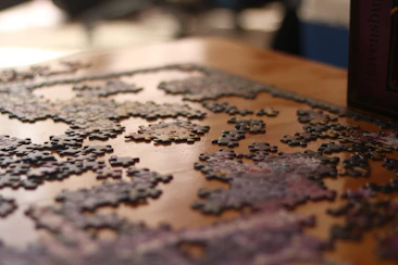 a close up of a book