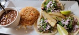 a plate of food
