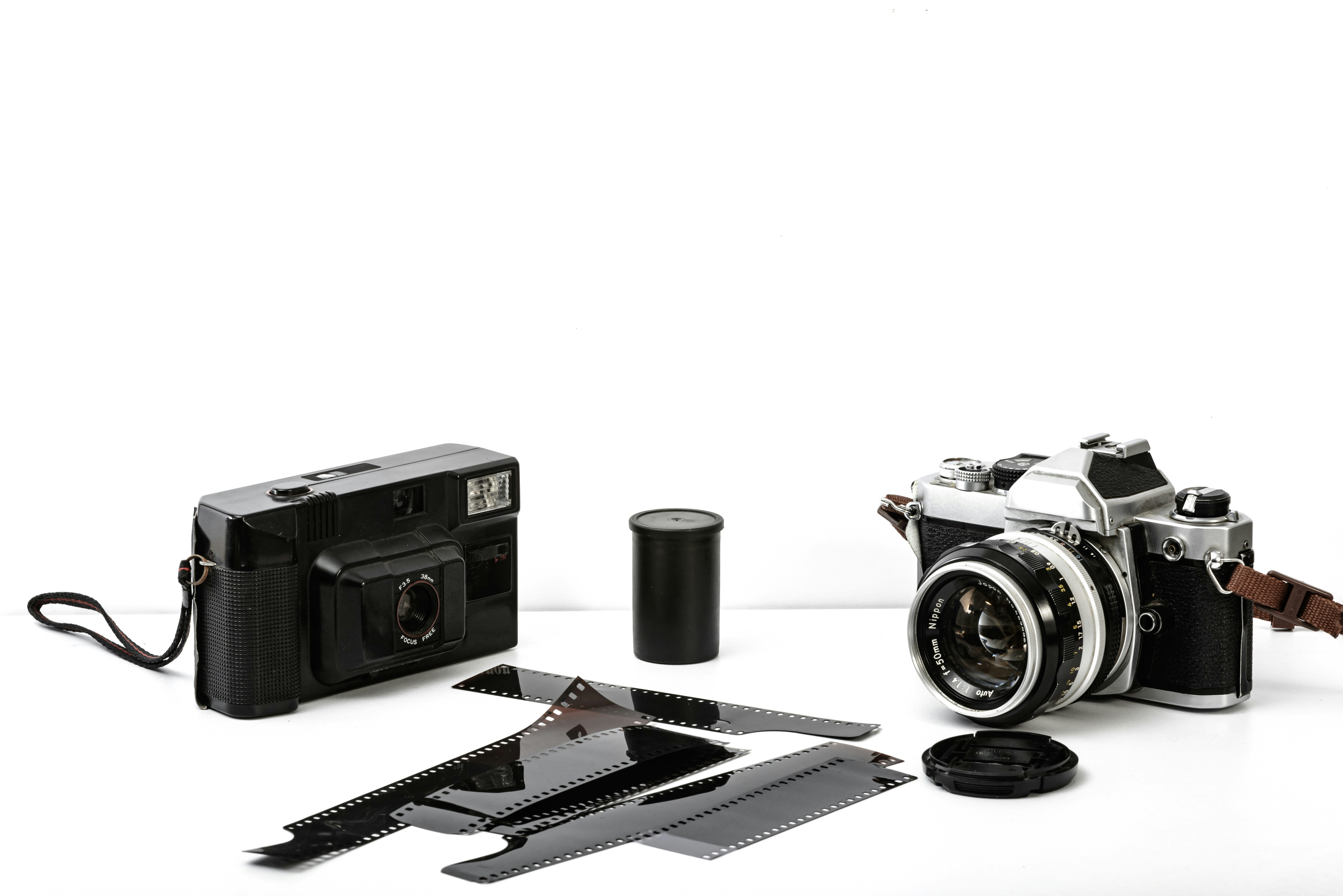 a camera and a camera