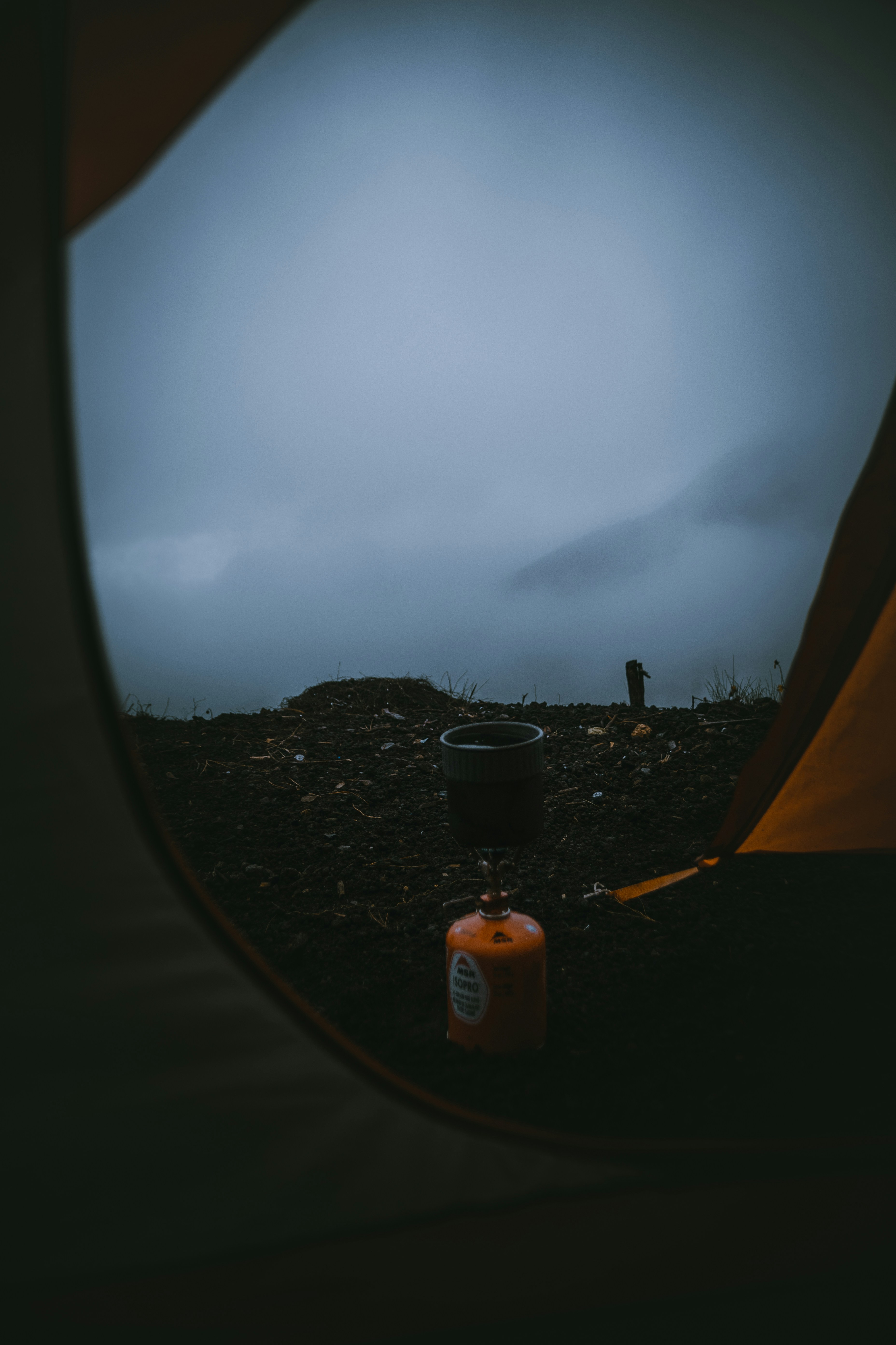 a view of a road through a window of a car
