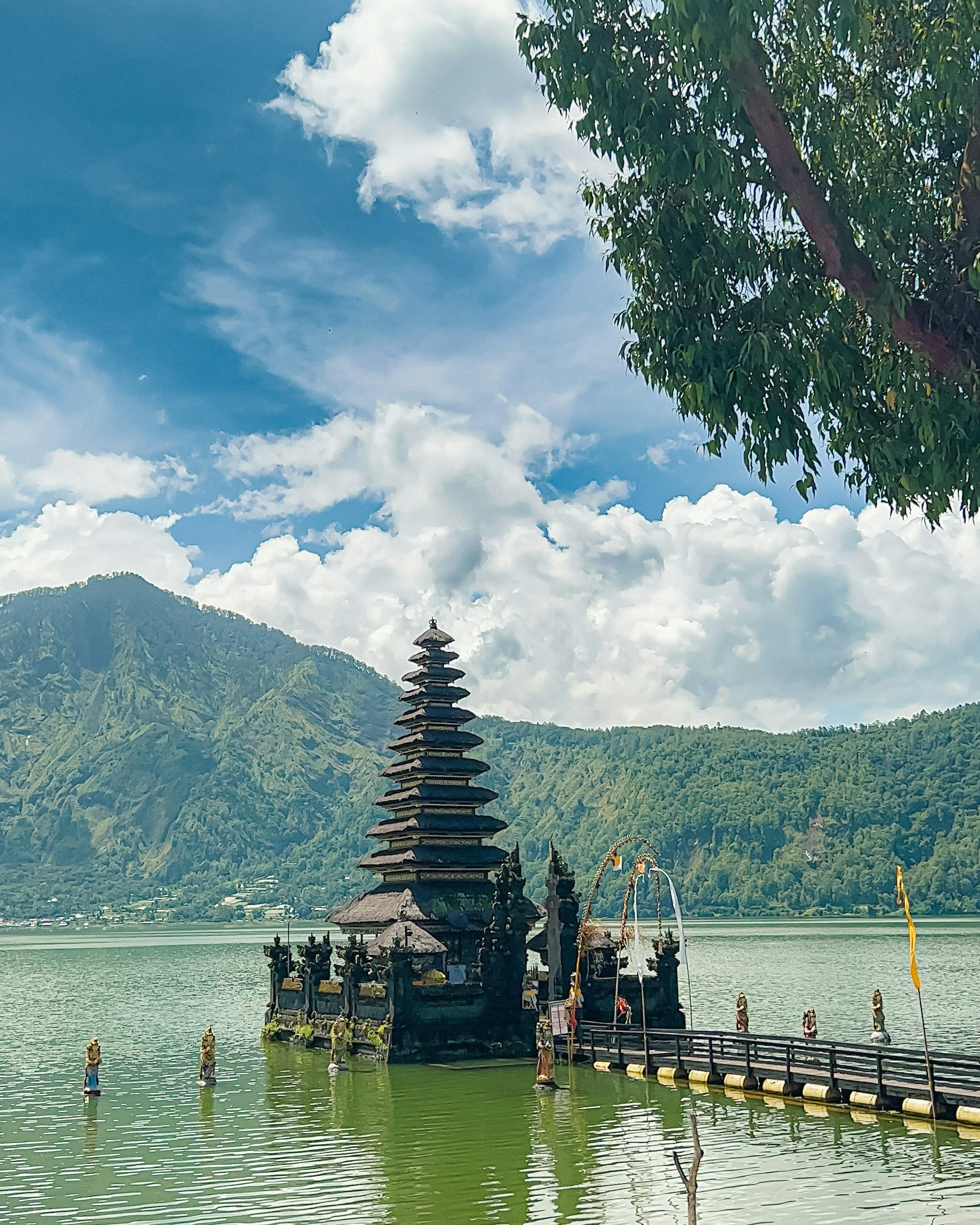 The main temple of the Saraswati Goddess is located on the beautiful Island of Bali which her secret followers visit every year.  