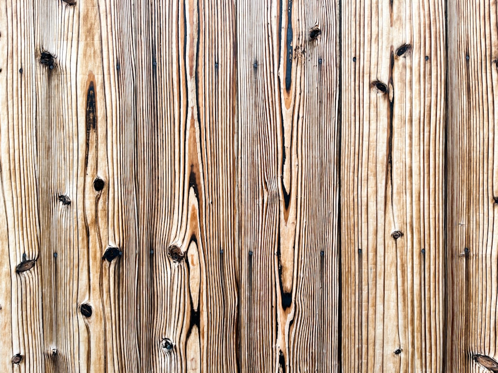 Un primer plano de madera