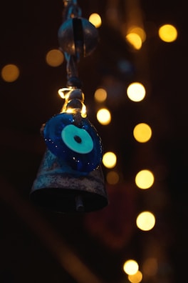 a light fixture with lights