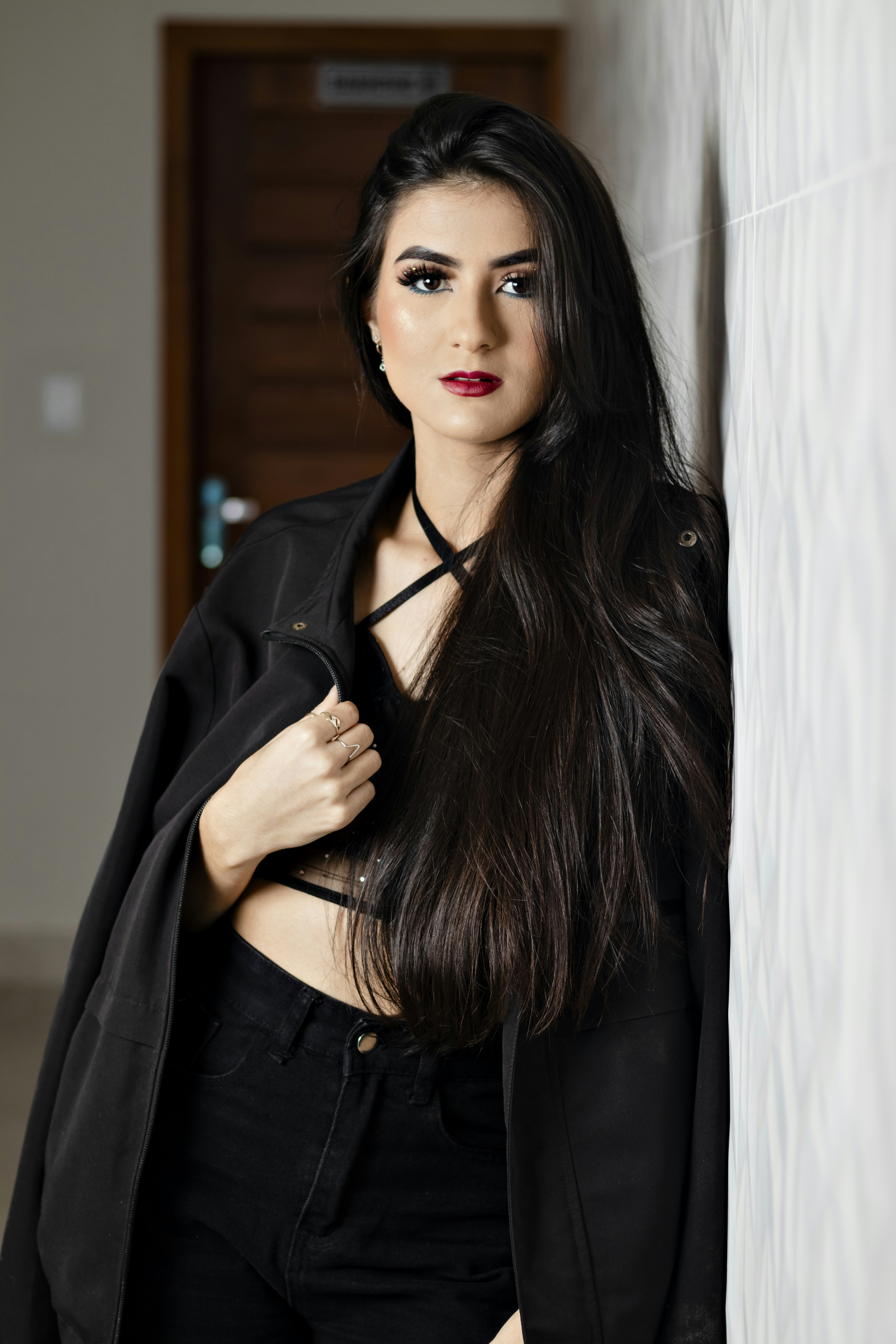 a woman posing for a picture