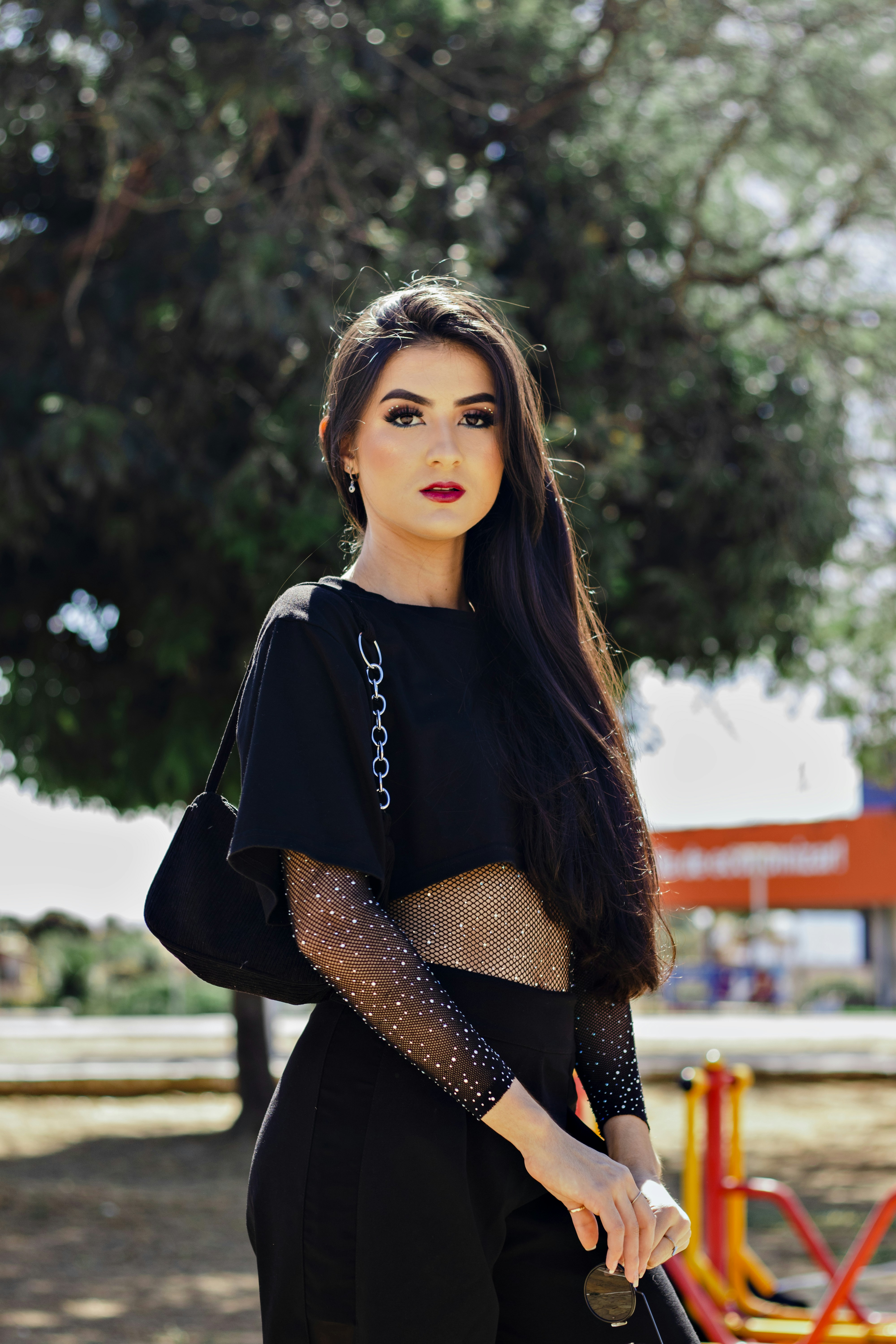 a woman posing for a picture