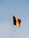 a flag on a flagpole