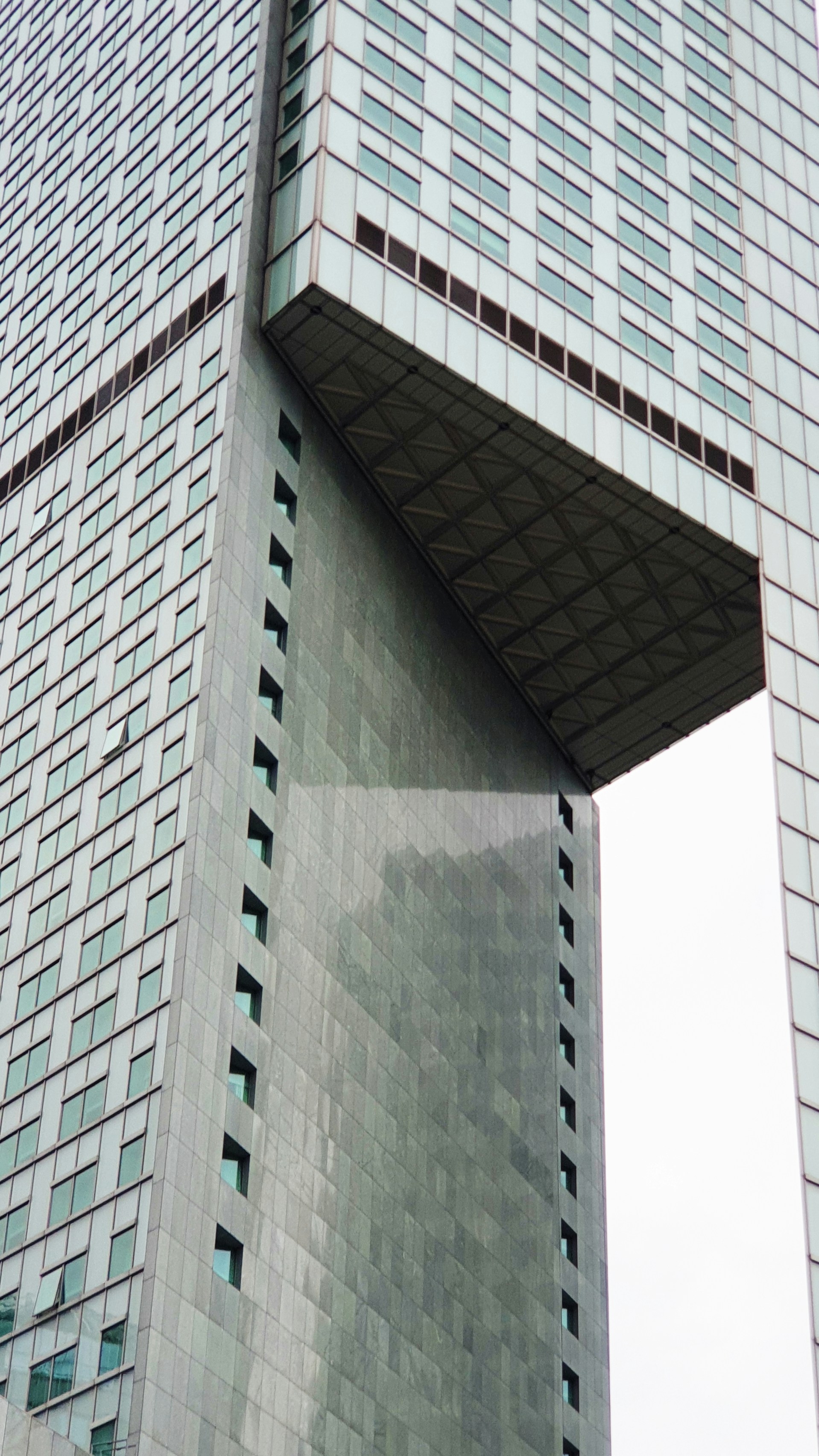 a tall building with a tall tower