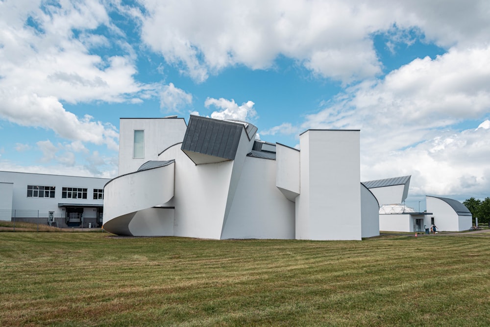 Vitra Design Museum with a large roof