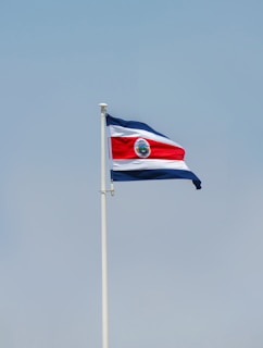 costa rica flag: costa rica travel guide