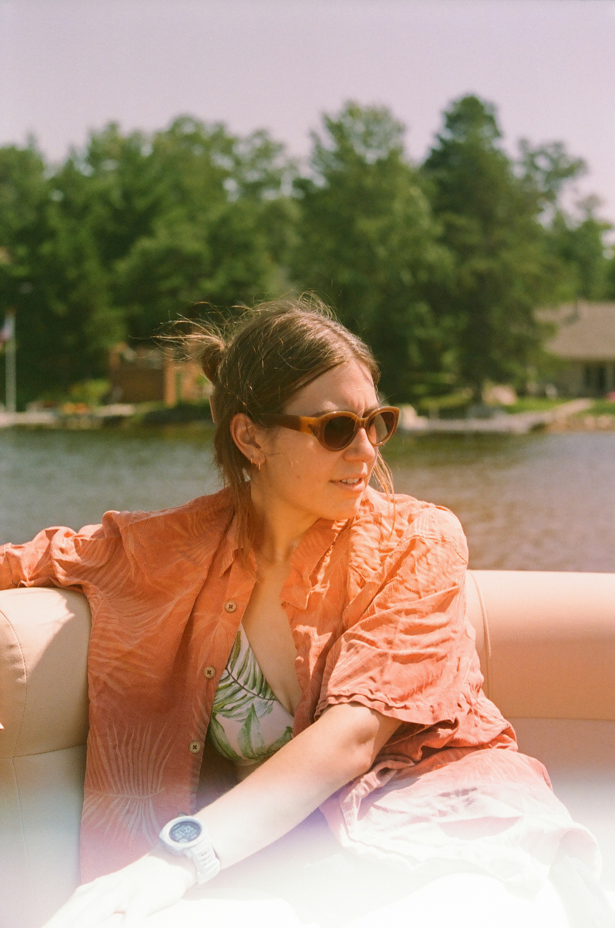 A woman sitting in a chair photo – Free Film photography Image on Unsplash