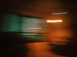 A creative abstract photograph blending colors and shapes to evoke emotion.