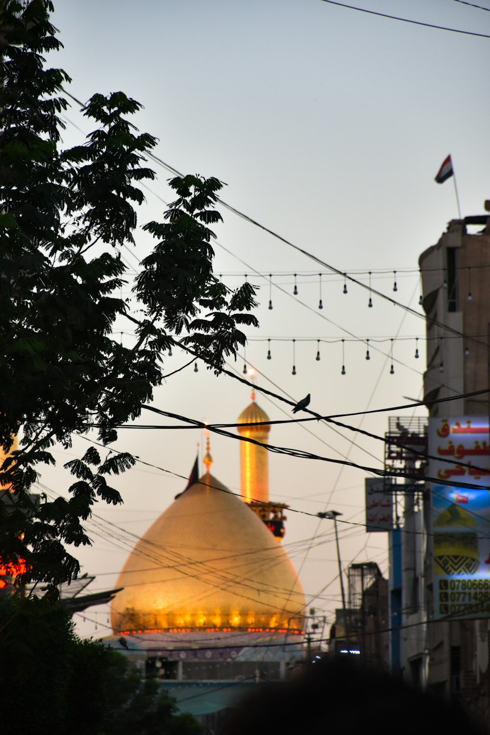 a building with a dome roof