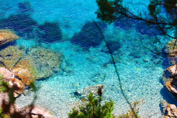 Gran Folies rocky turquoise cove near Port d'Andratx