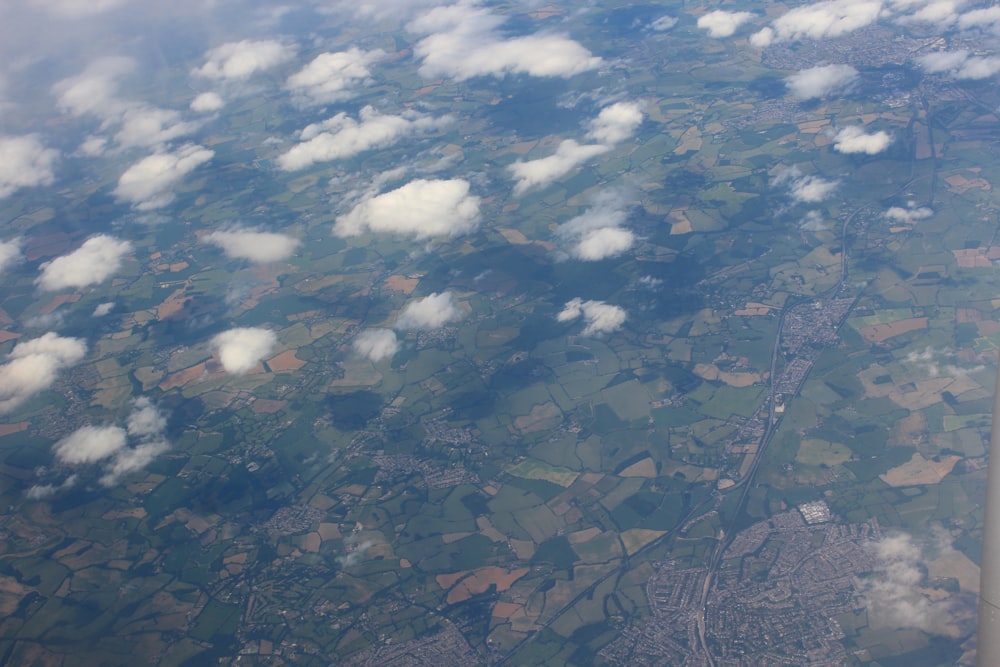 aerial view of a city