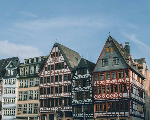 A row of buildings — Frankfurt, Germany