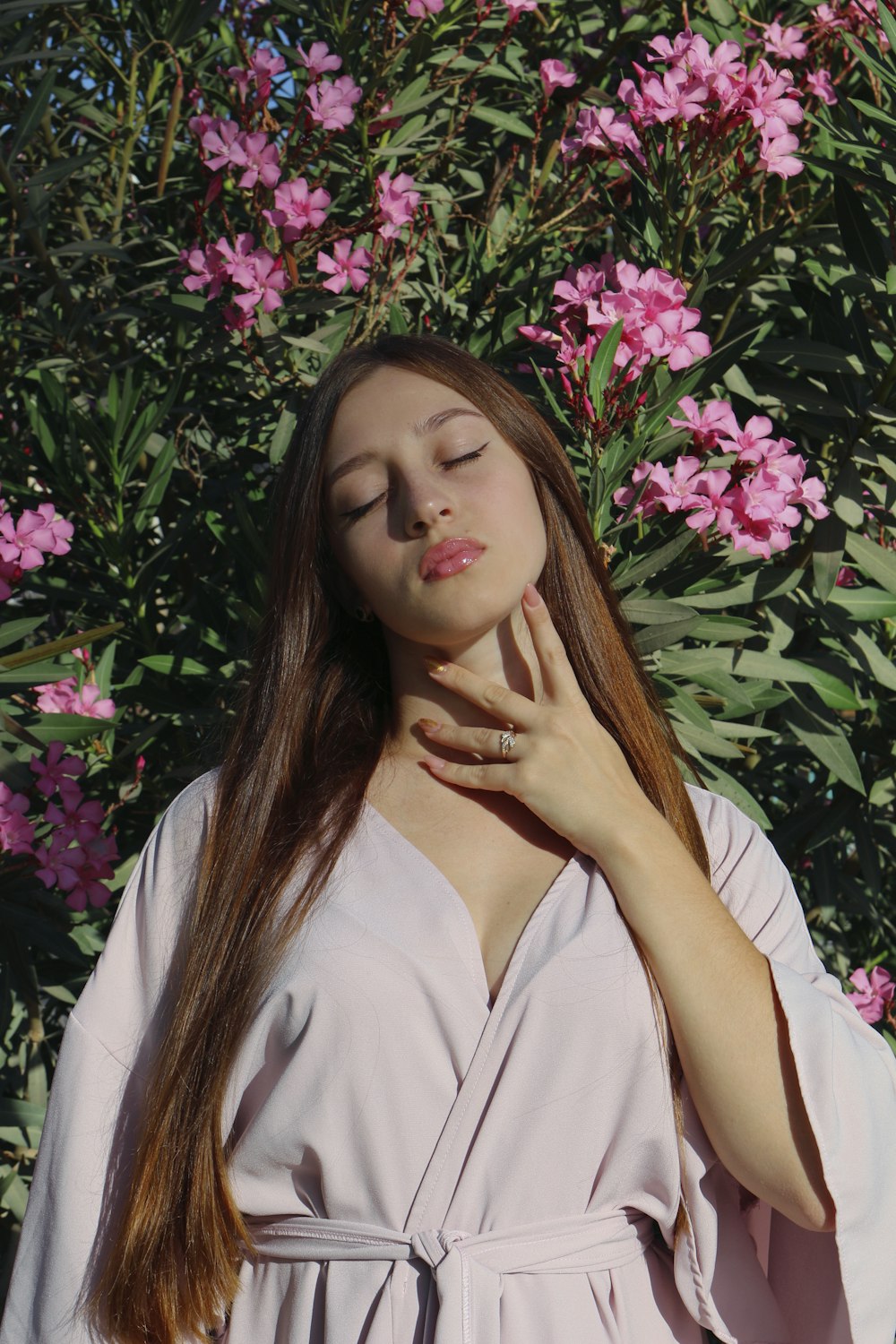 a woman posing for a picture