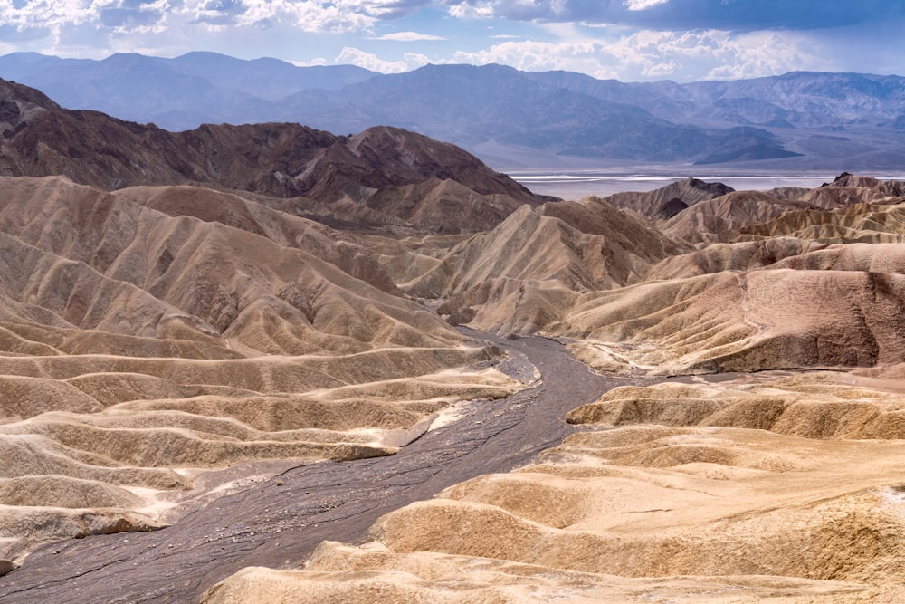 a large desert landscape