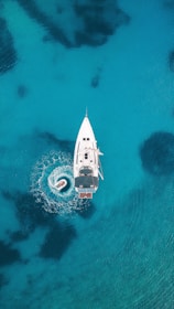 a boat in the water