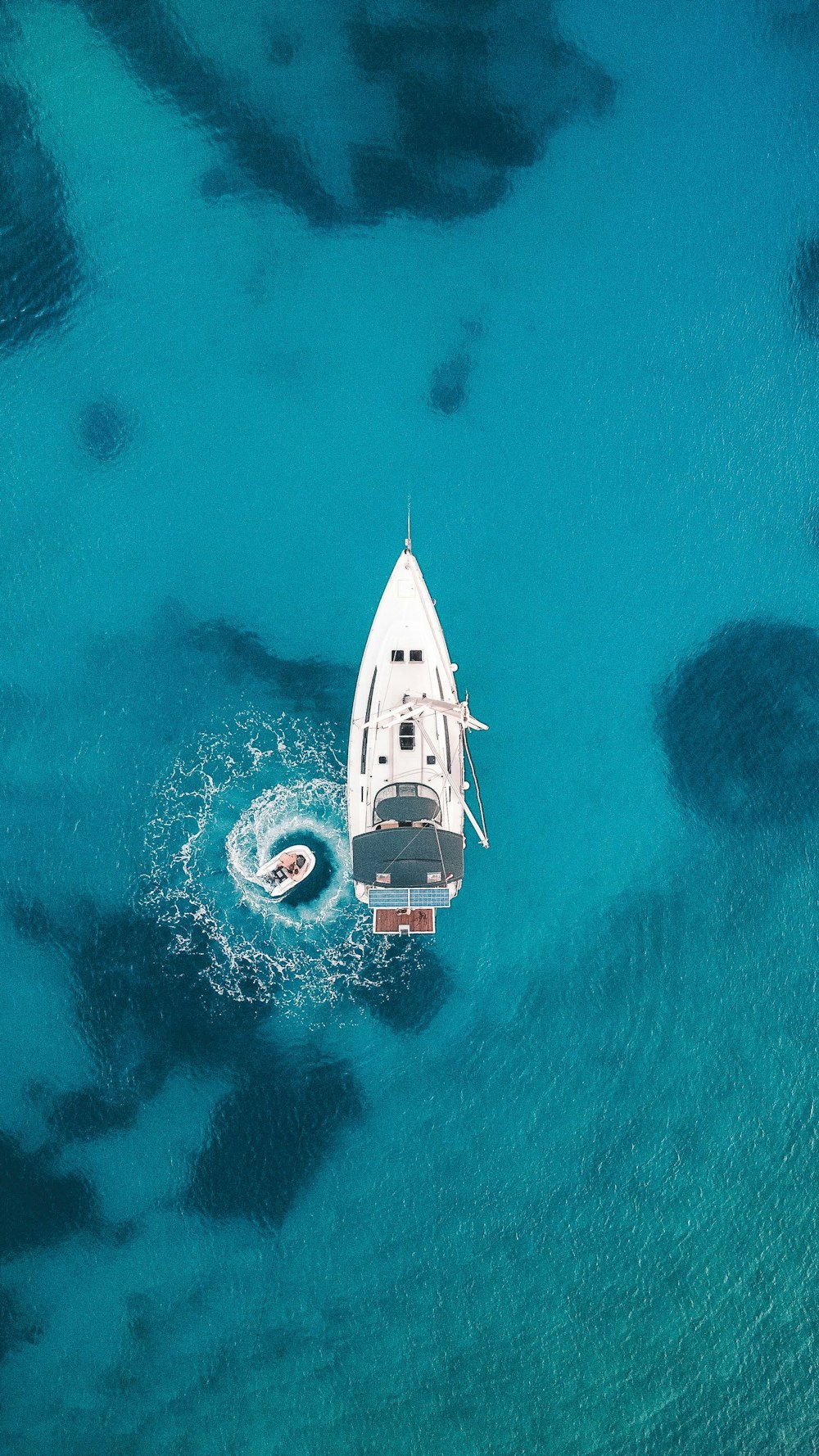 a boat in the water